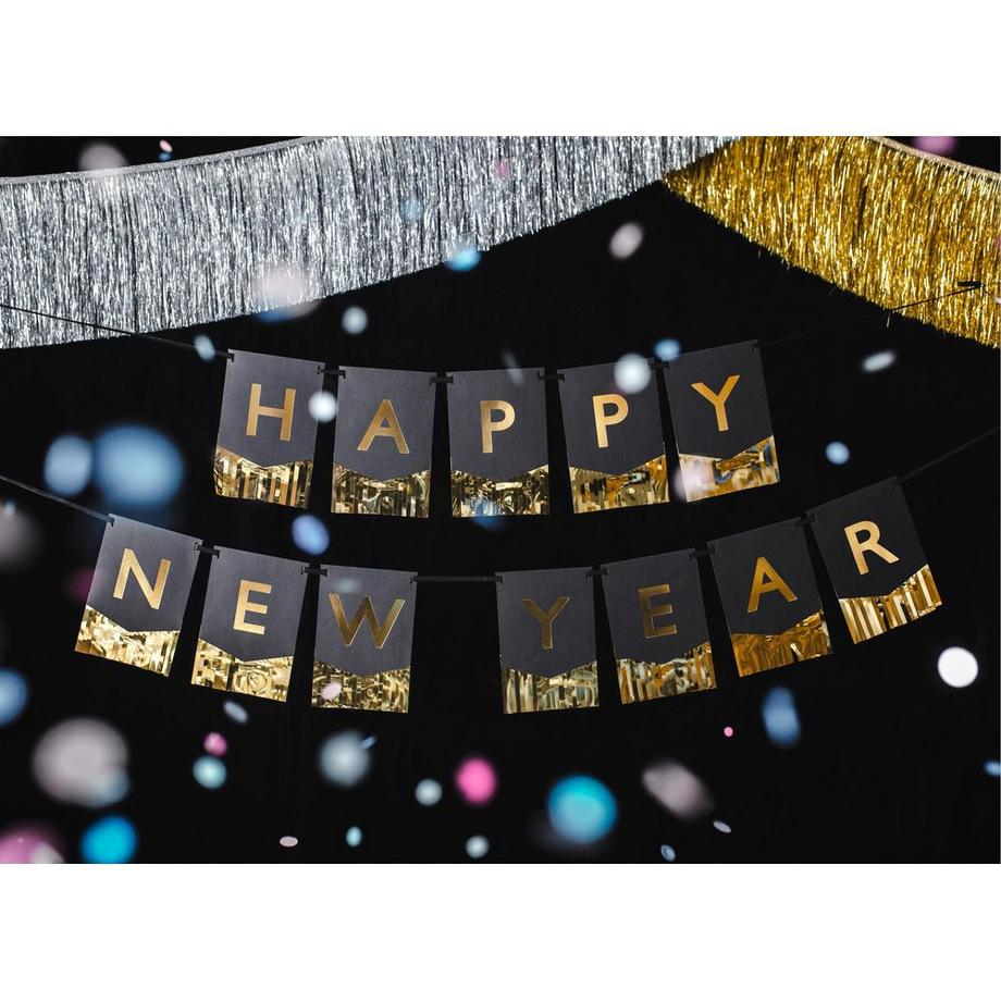 PartyDeco  Girlande Happy New Year 