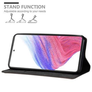 Cadorabo  Housse compatible avec Samsung Galaxy A53 5G - Coque de protection avec fermeture magnétique, fonction de support et compartiment pour carte 