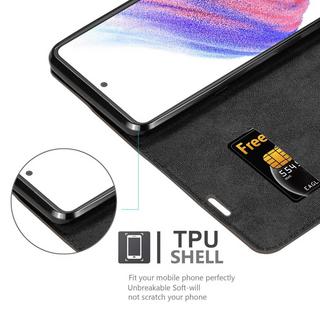 Cadorabo  Housse compatible avec Samsung Galaxy A53 5G - Coque de protection avec fermeture magnétique, fonction de support et compartiment pour carte 