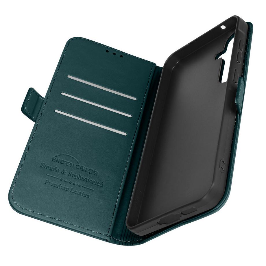 Avizar  Custodia Samsung A55 magnetica verde 