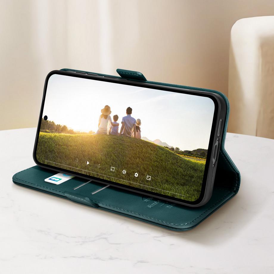 Avizar  Custodia Samsung A55 magnetica verde 