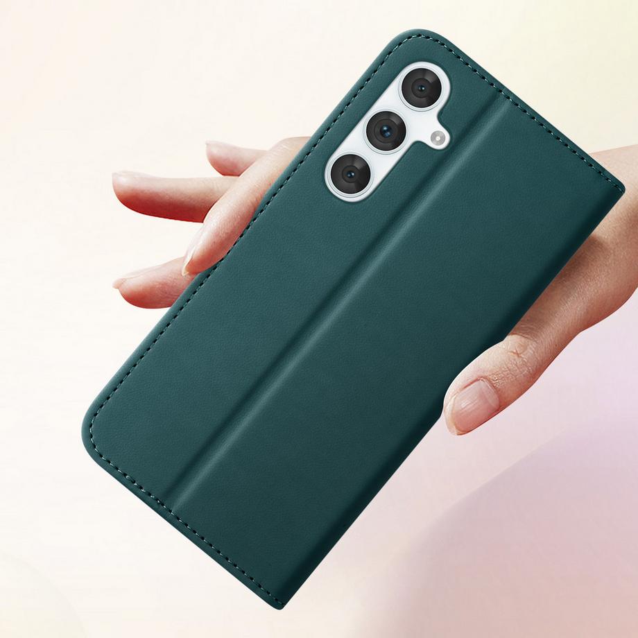 Avizar  Custodia Samsung A55 magnetica verde 
