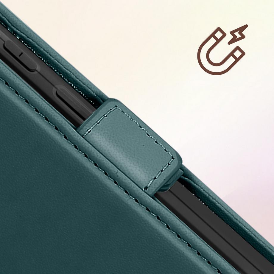 Avizar  Custodia Samsung A55 magnetica verde 
