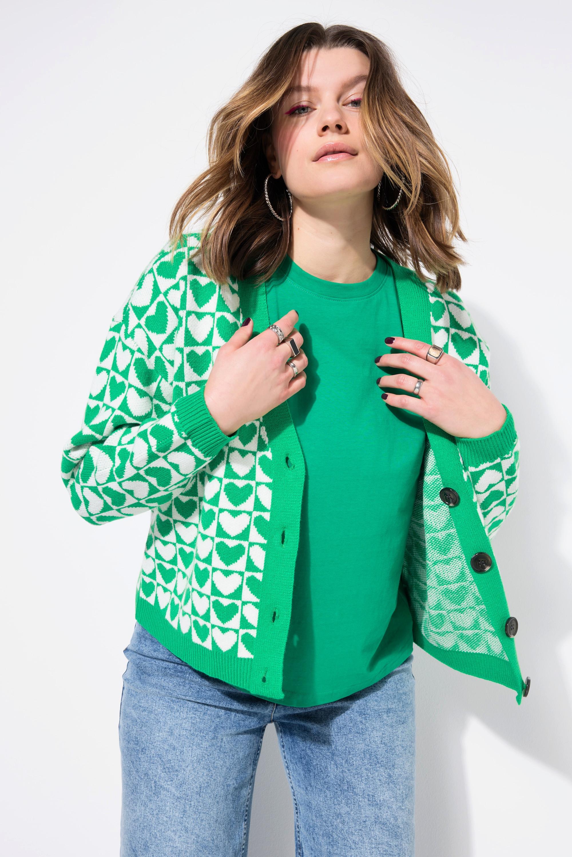 Studio Untold Cardigan Oversize Cuori  