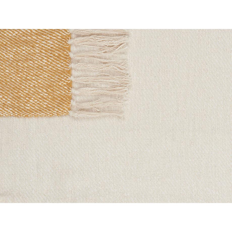 Beliani Klassisch Salme Baumwoll Kuscheldecke  