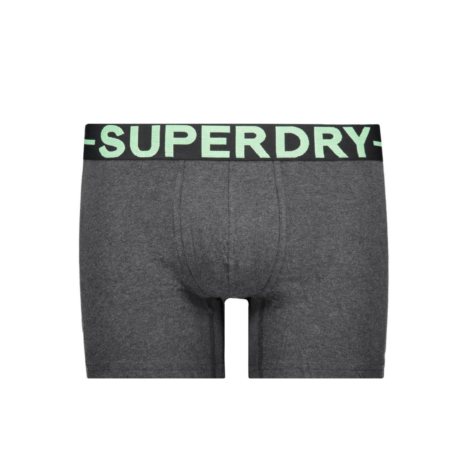 Superdry  boxerhort au bio-baumwolle boxer uperdry (x3) 