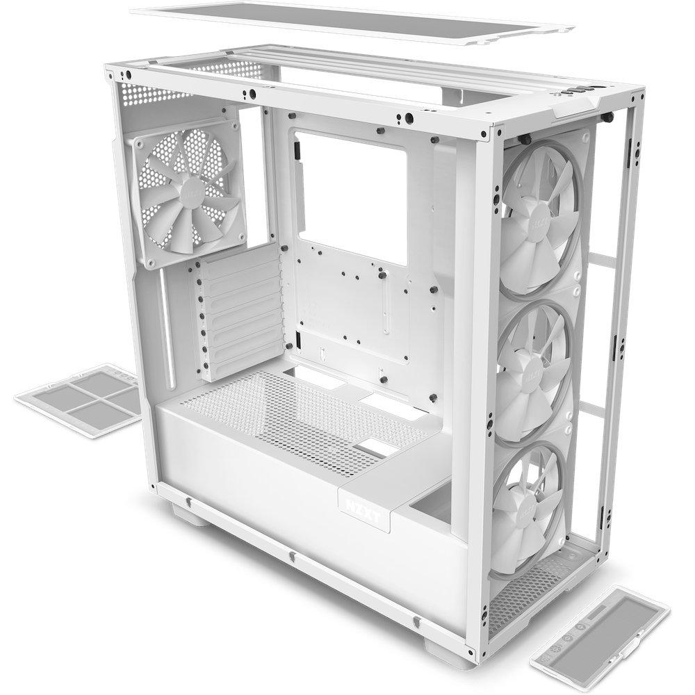 NZXT  CM-H71EW-02 computer case Midi Tower Bianco 