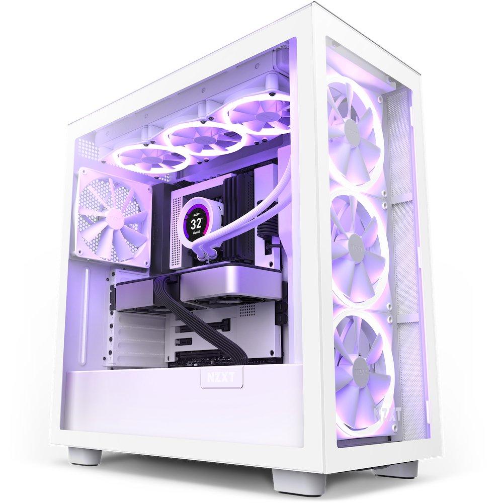 NZXT  CM-H71EW-02 Computer-Gehäuse Midi Tower Weiß 