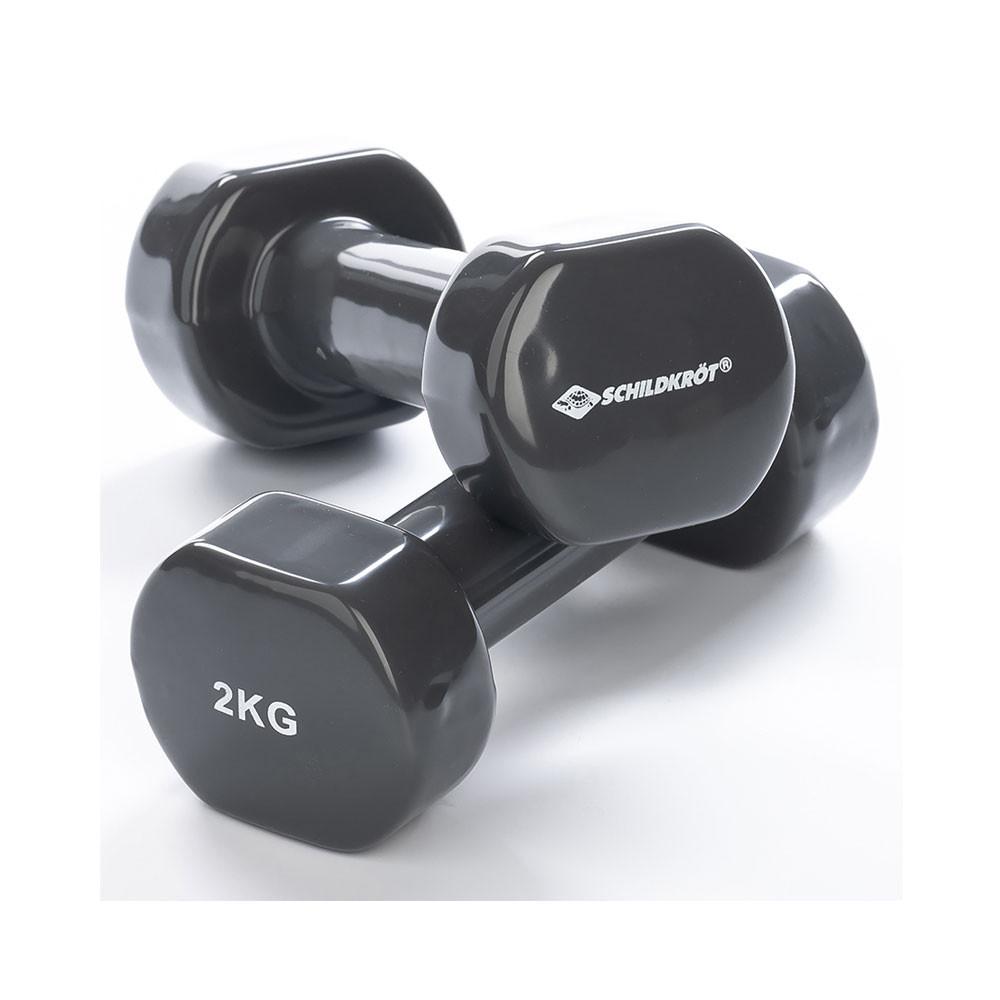 SCHILDKRÖT  Vinyl Hanteln 2.0kg 2er Set 