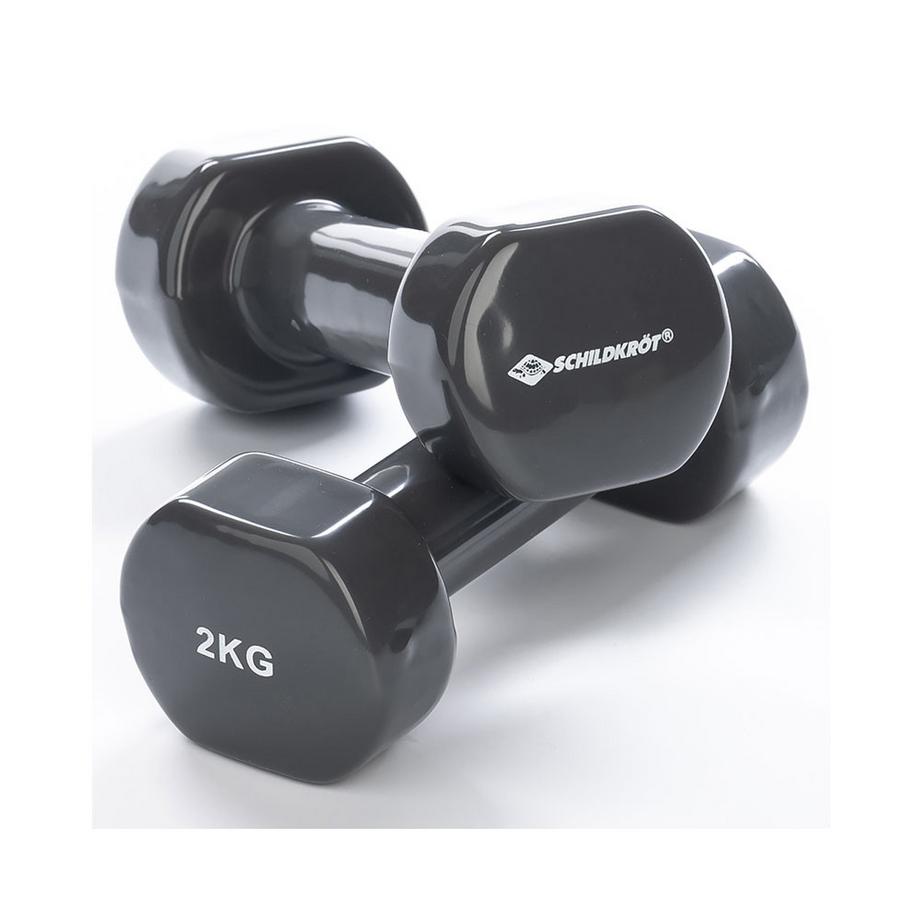 SCHILDKRÖT  Vinyl Hanteln 2.0kg 2er Set 