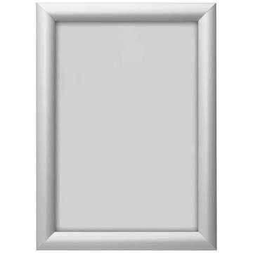 Wand-Prospekthalter Silber DIN A2 1 St. (B x H x T) 450 x 624 x 12 mm