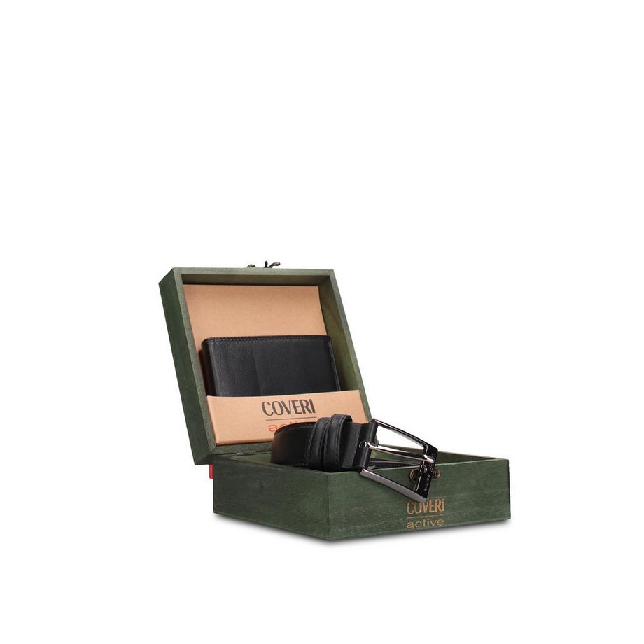 Geldbörsen- und Gürtel-Set