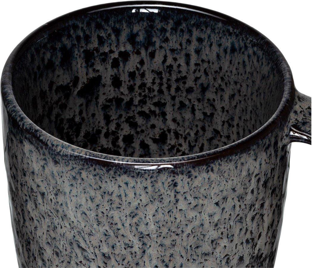 LEONARDO Cappuccino-Tasse Matera 430ml Anthrazit (6Teile)  