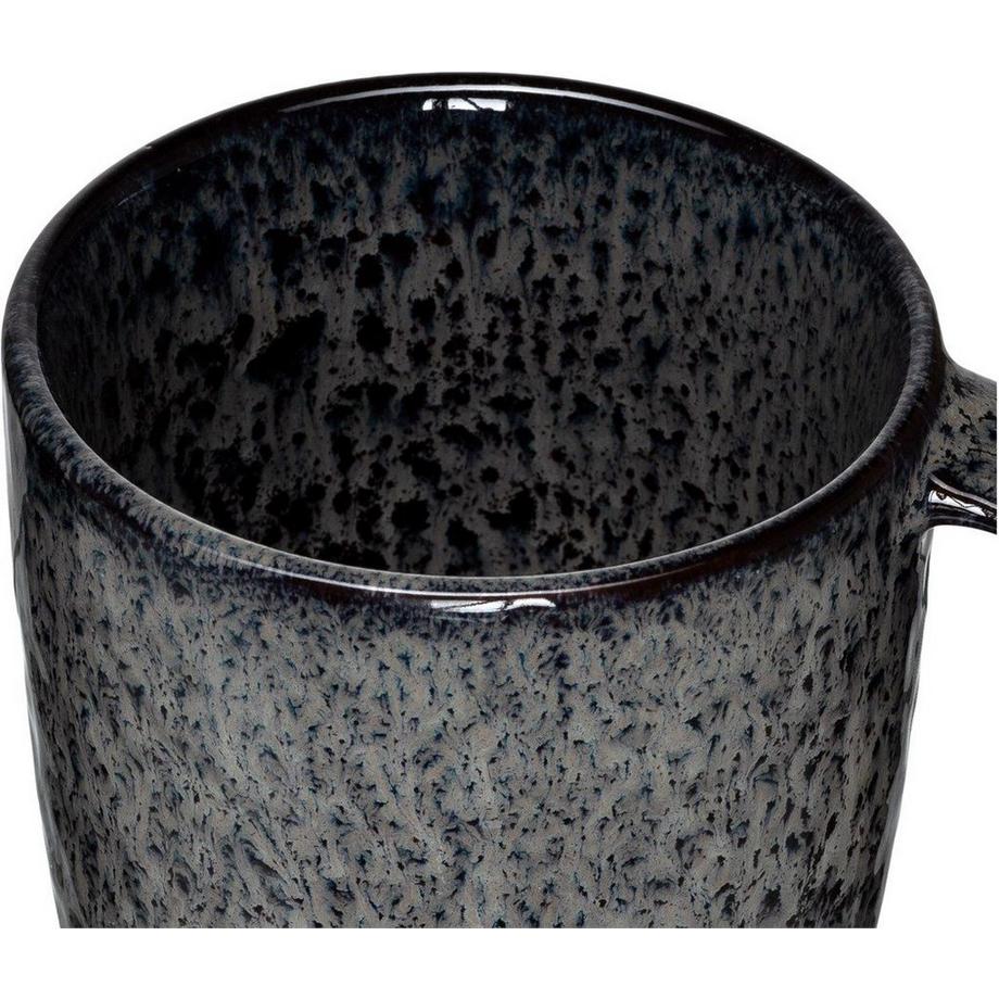 LEONARDO Cappuccino-Tasse Matera 430ml Anthrazit (6Teile)  
