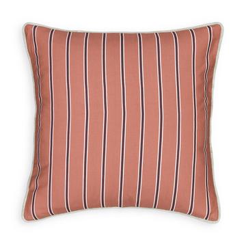 Housse de coussin rayée 45x45 cm