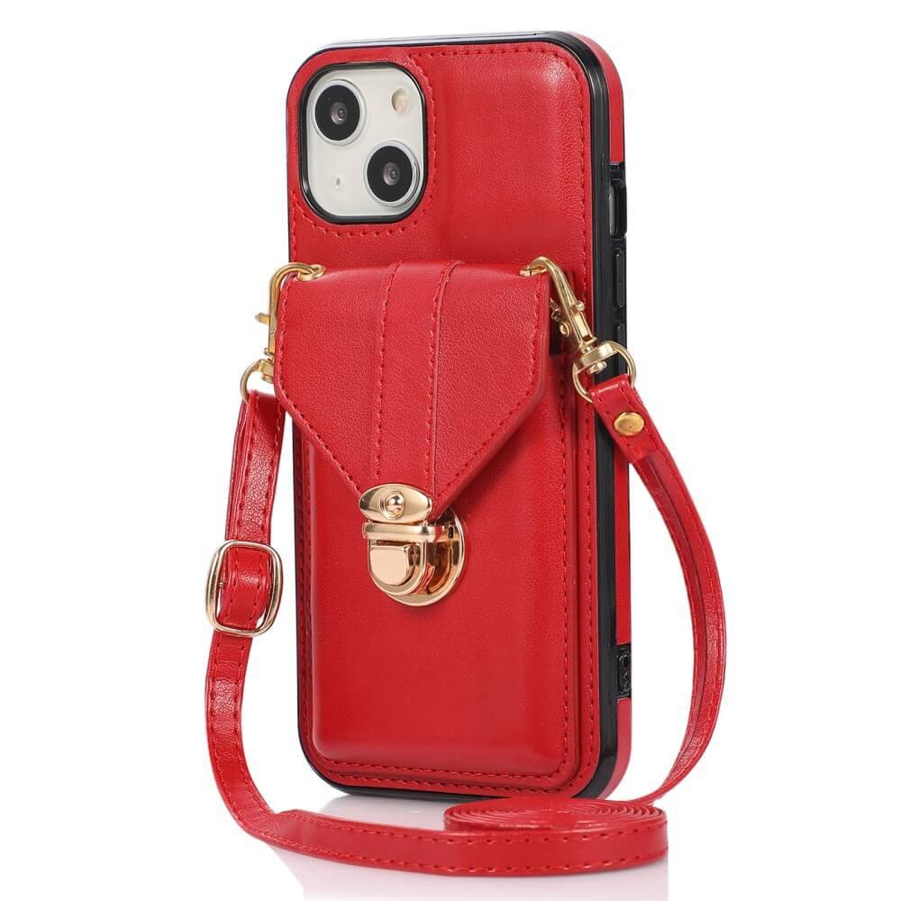 Cover-Discount  iPhone 15 - Schutzhülle Case mit Tasche 