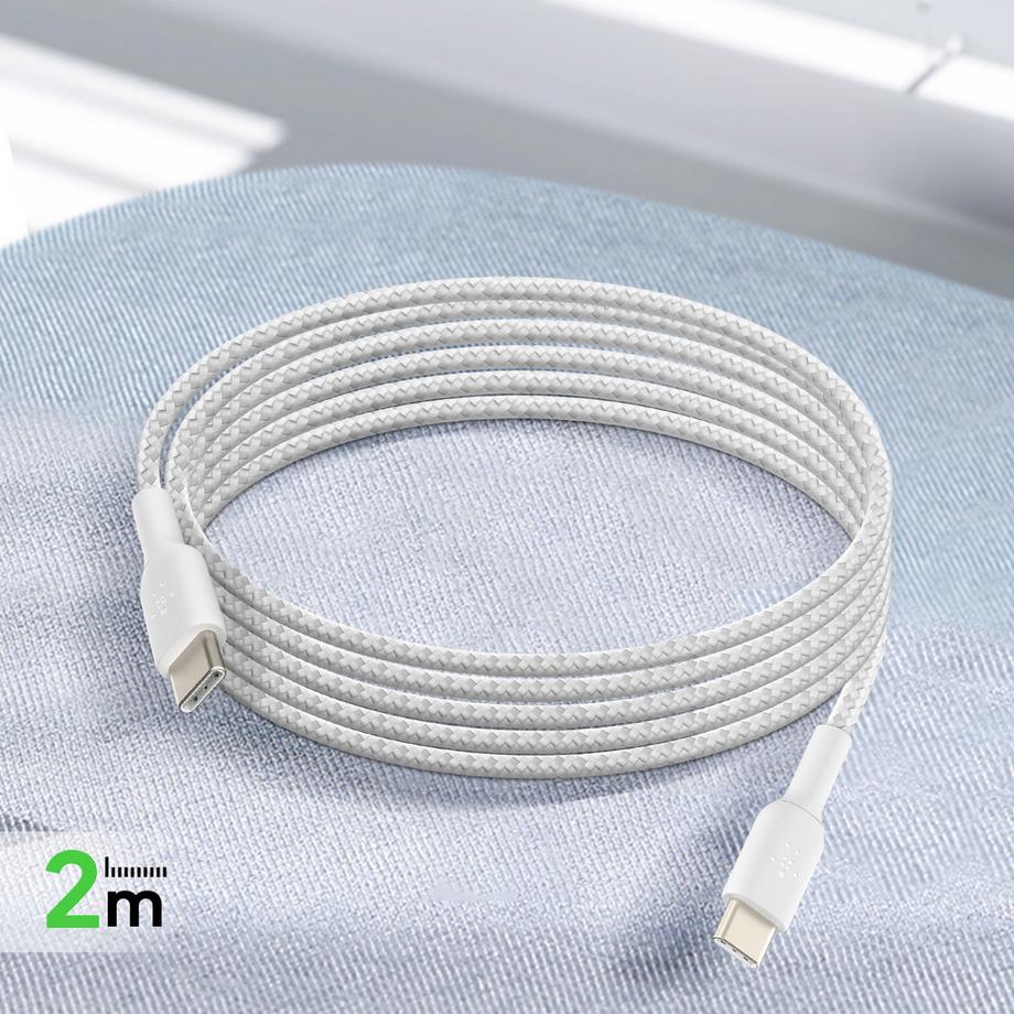 belkin  2x Câbles Belkin USB-C 60W BoostCharge 