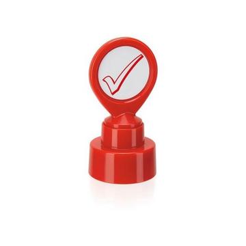 Motivstempel Symbol, Rot