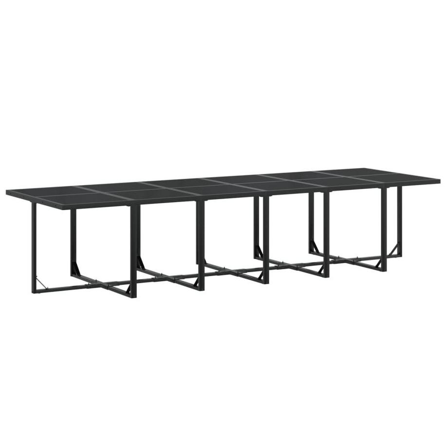 VidaXL set da pranzo da giardino Acciaio  