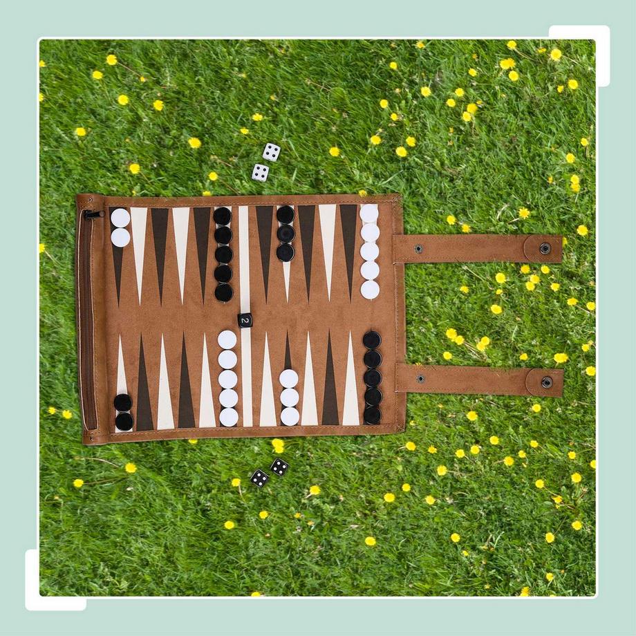 Northix  Backgammon zum Rollen 