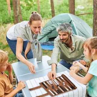 Northix  Backgammon zum Rollen 