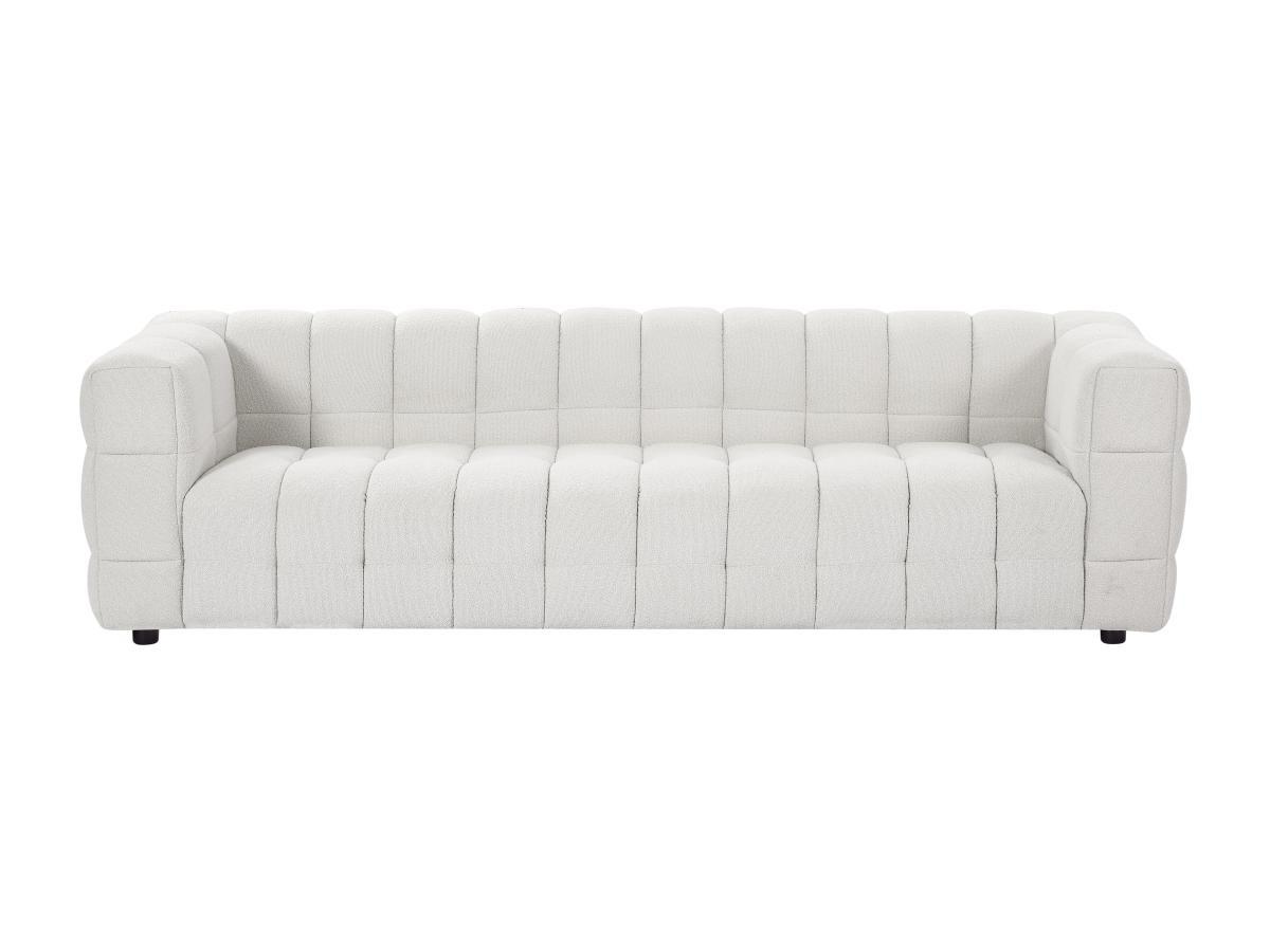 PASCAL MORABITO Sofa 4-Sitzer - Bouclé-Stoff - Elfenbeinweiß - LERICI von Pascal Morabito  
