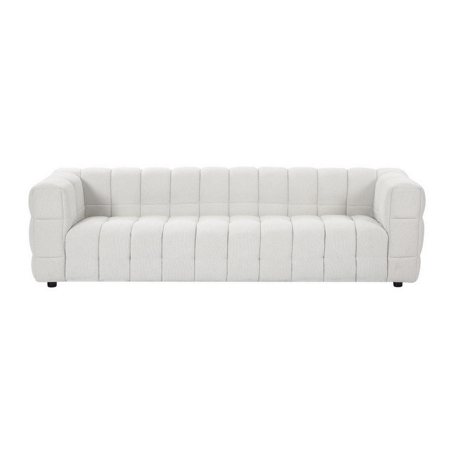 PASCAL MORABITO Sofa 4-Sitzer - Bouclé-Stoff - Elfenbeinweiß - LERICI von Pascal Morabito  