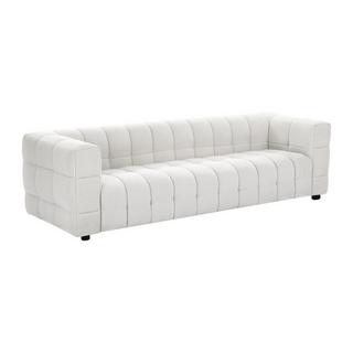 PASCAL MORABITO Sofa 4-Sitzer - Bouclé-Stoff - Elfenbeinweiß - LERICI von Pascal Morabito  