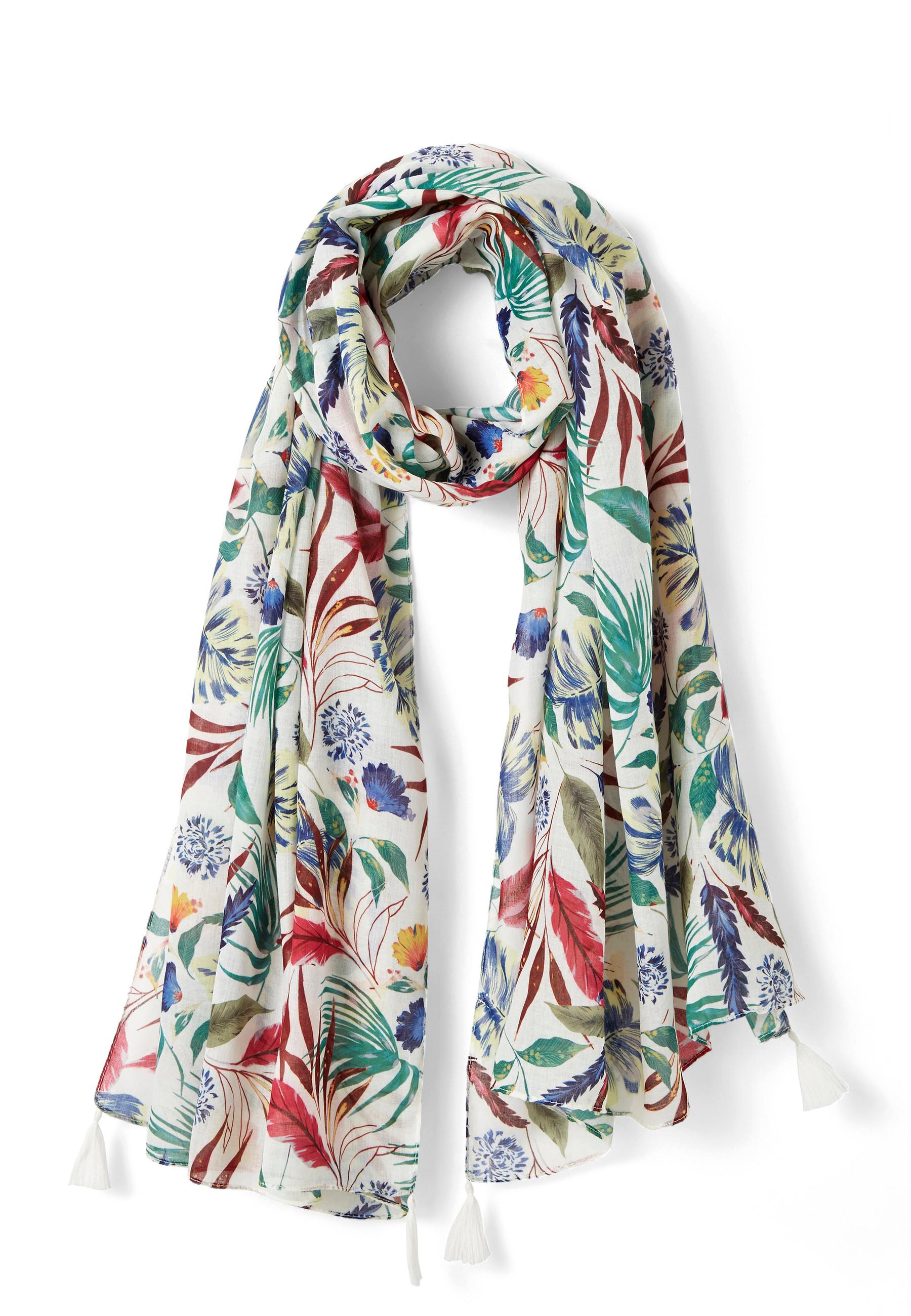 Image of Bedrucktes Tuch. Damen Multicolor ONE SIZE