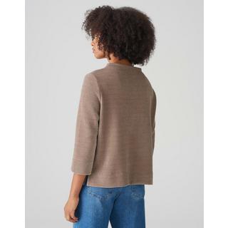 OPUS  Sweater Gelvet gerader Schnitt 