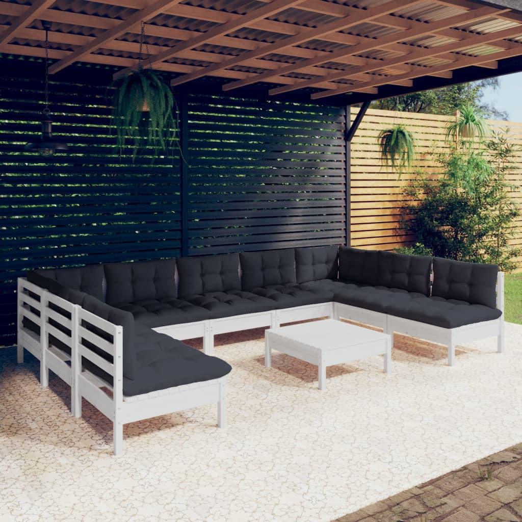 VidaXL Garten-lounge-set kiefernholz  