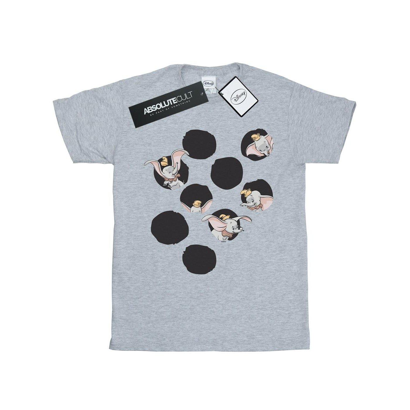 Image of Dumbo Peekaboo Tshirt Unisex Grau 128