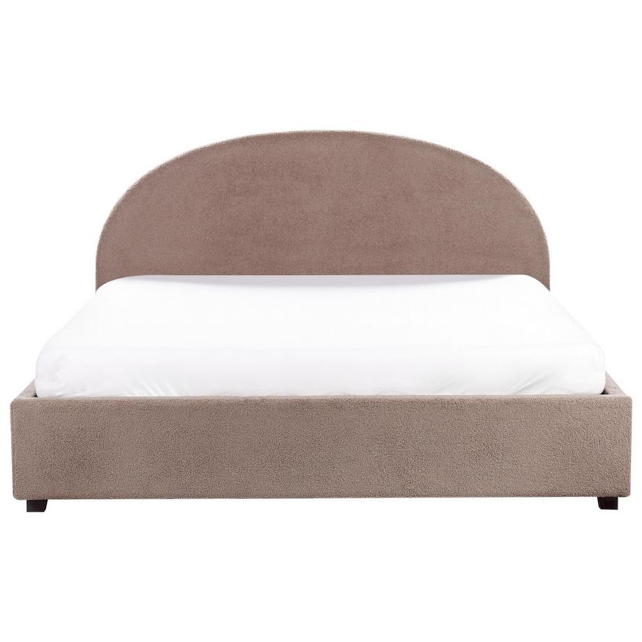 Beliani Lit ottoman en Bouclé  VAUCLUSE  