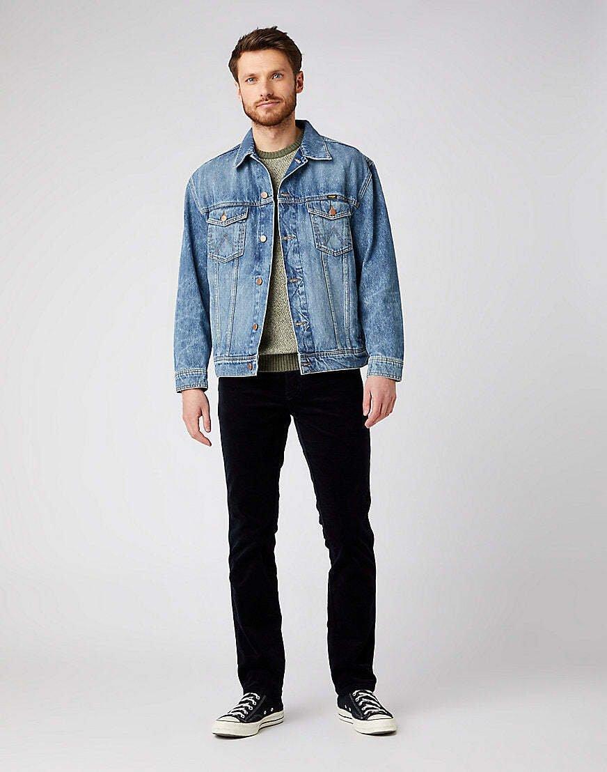 Wrangler Pantaloni Texas Slim in Velluto a Coste  