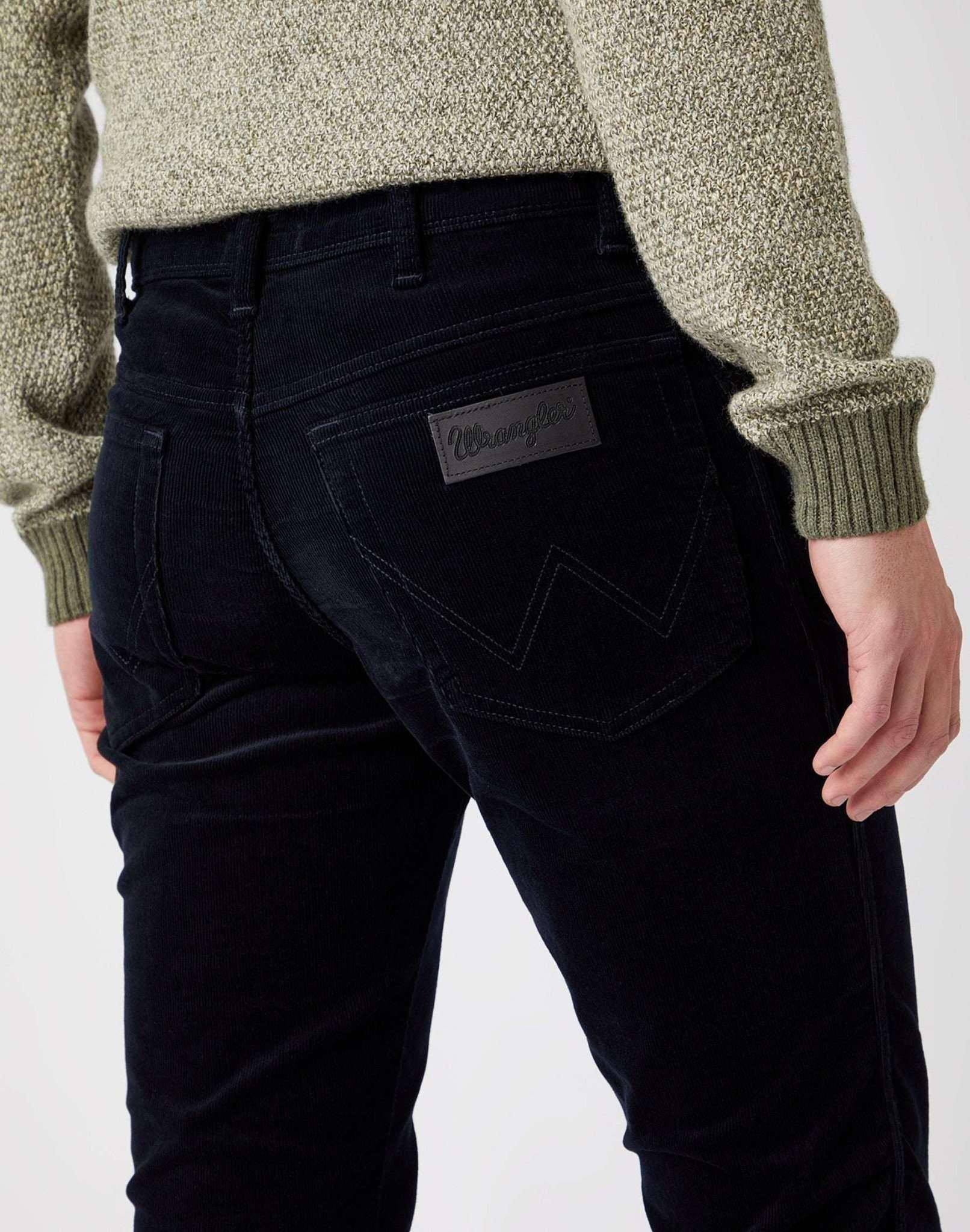 Wrangler Pantaloni Texas Slim in Velluto a Coste  