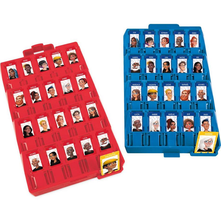 Hasbro  Familienspiel Qui Est-ce? Édition Voyage 