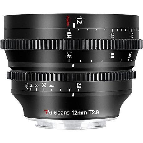 7ARTISANS  7Artisans 12mm T2.9 APSC CINE (Canon RF) 