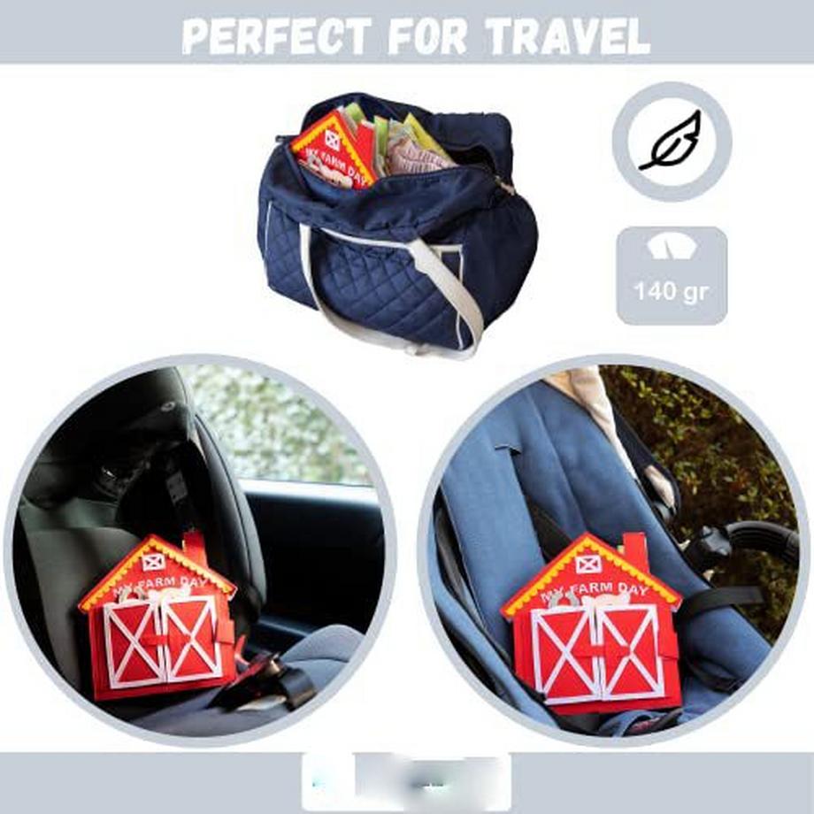 Activity-board  Quiet Book | Pädagogische Sensory Fabric Buch 