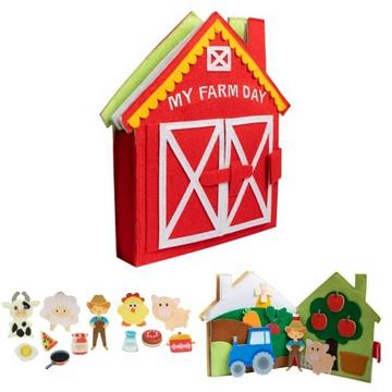 Quiet Book | Pädagogische Sensory Fabric Buch