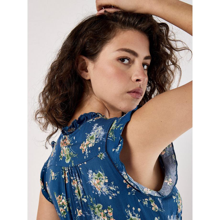 APRICOT Geblümtes Midikleid  