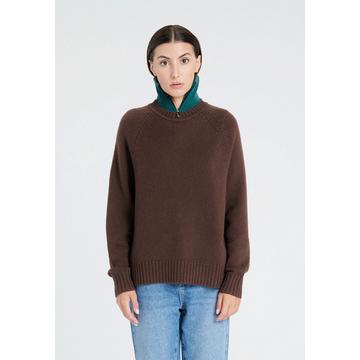 ZAYA 7 Maglione con maniche raglan a 6 strati - 100% cashmere