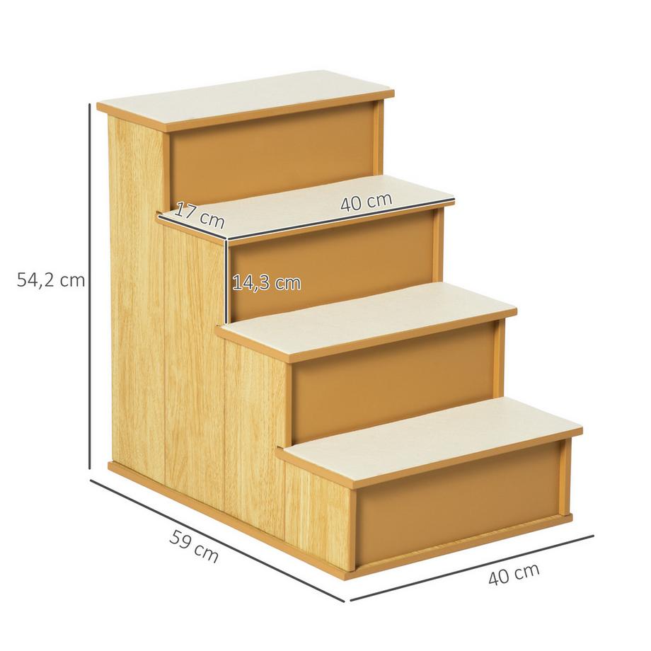 PawHut  Haustiertreppe 