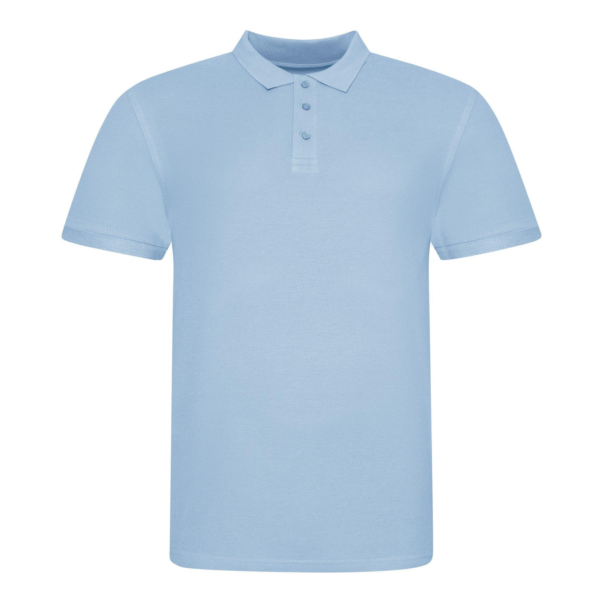 Image of Just Polos Poloshirt Damen Himmelblau S