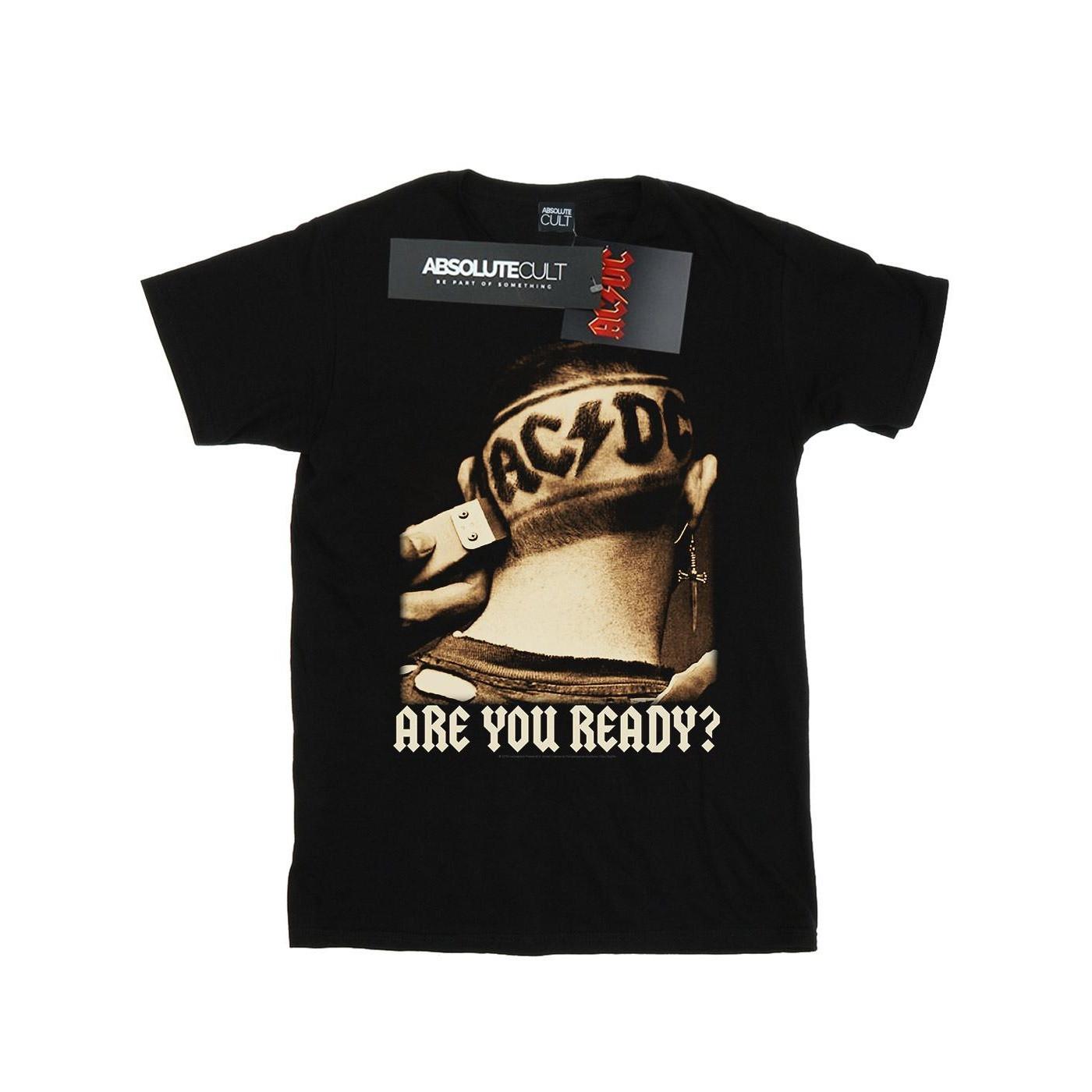 Image of Acdc Are You Ready Hair Shave Tshirt Herren Schwarz 4XL