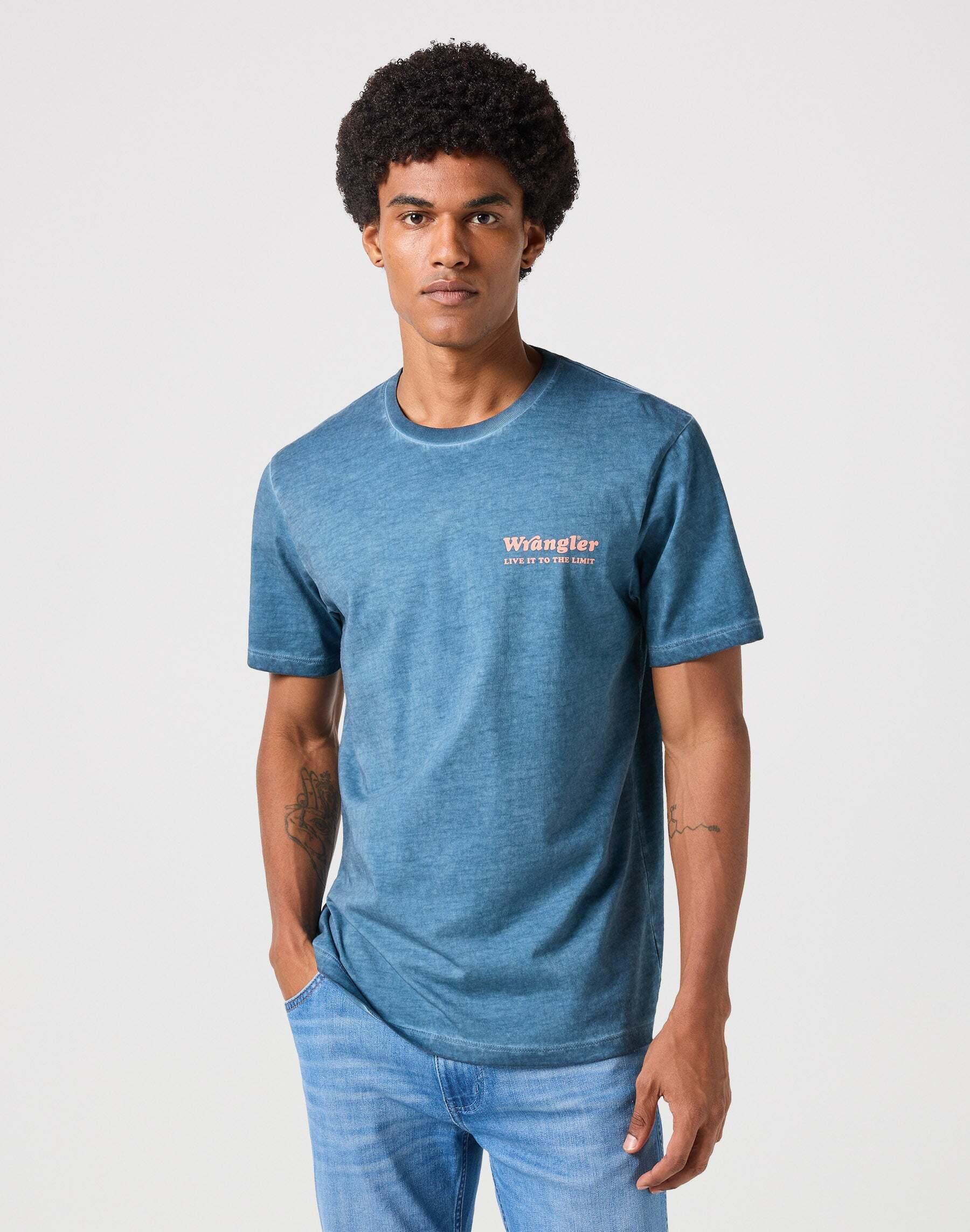 Image of T-shirts Graphic Tee Herren Marine S