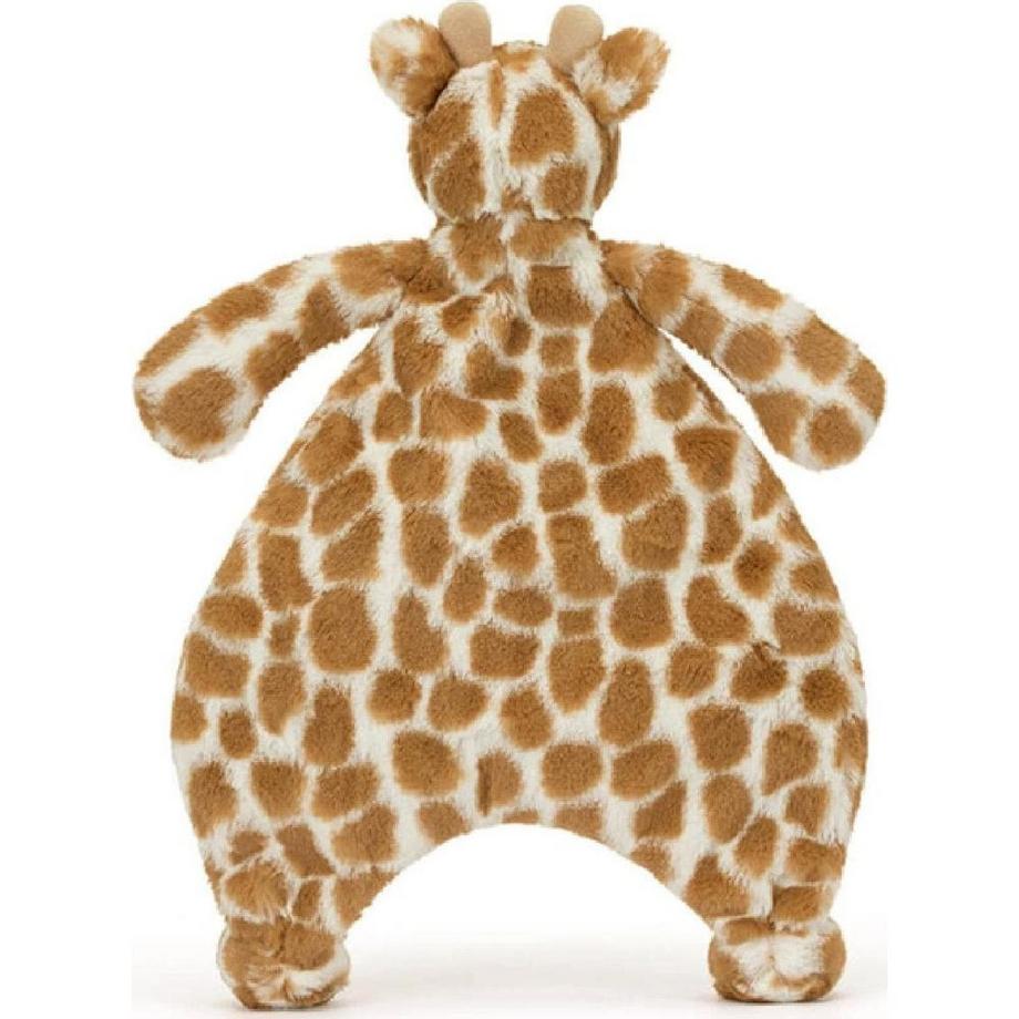 JELLYCAT  Couverture en peluche  Giraffe timide 