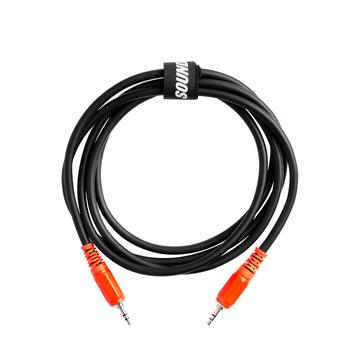 SOUNDBOKS 19-00003 câble audio 2 m 6,35 mm Noir, Orange