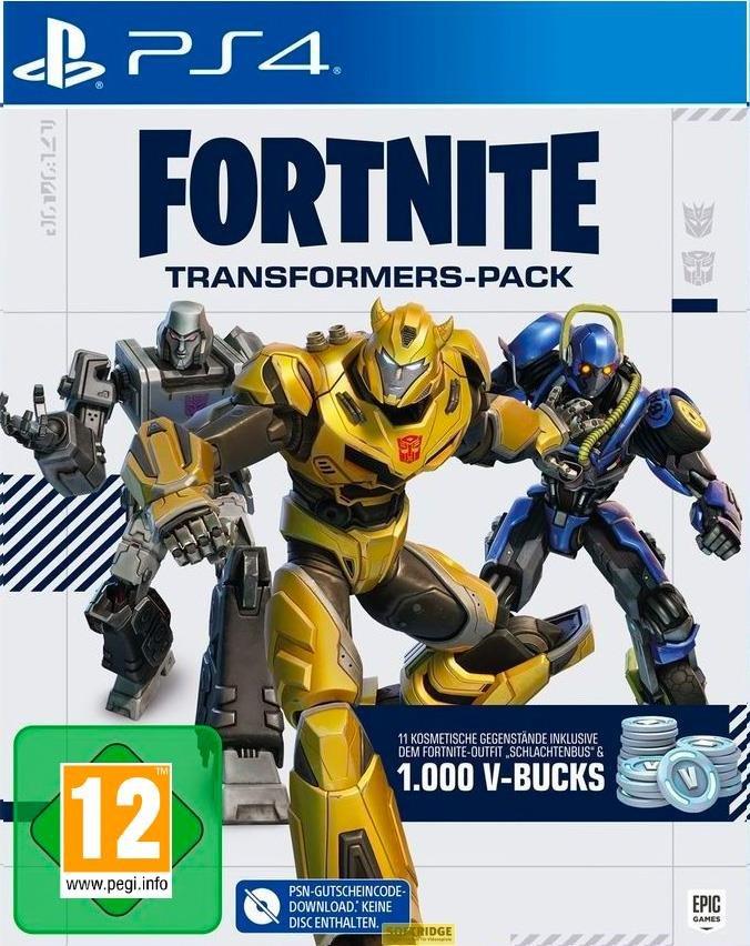 Epic Games  Fortnite Transformers Pack [PS4] [Code in a Box] (D) 