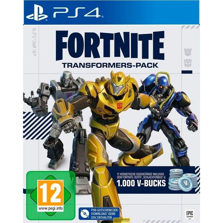 Epic Games  Fortnite Transformers Pack [PS4] [Code in a Box] (D) 