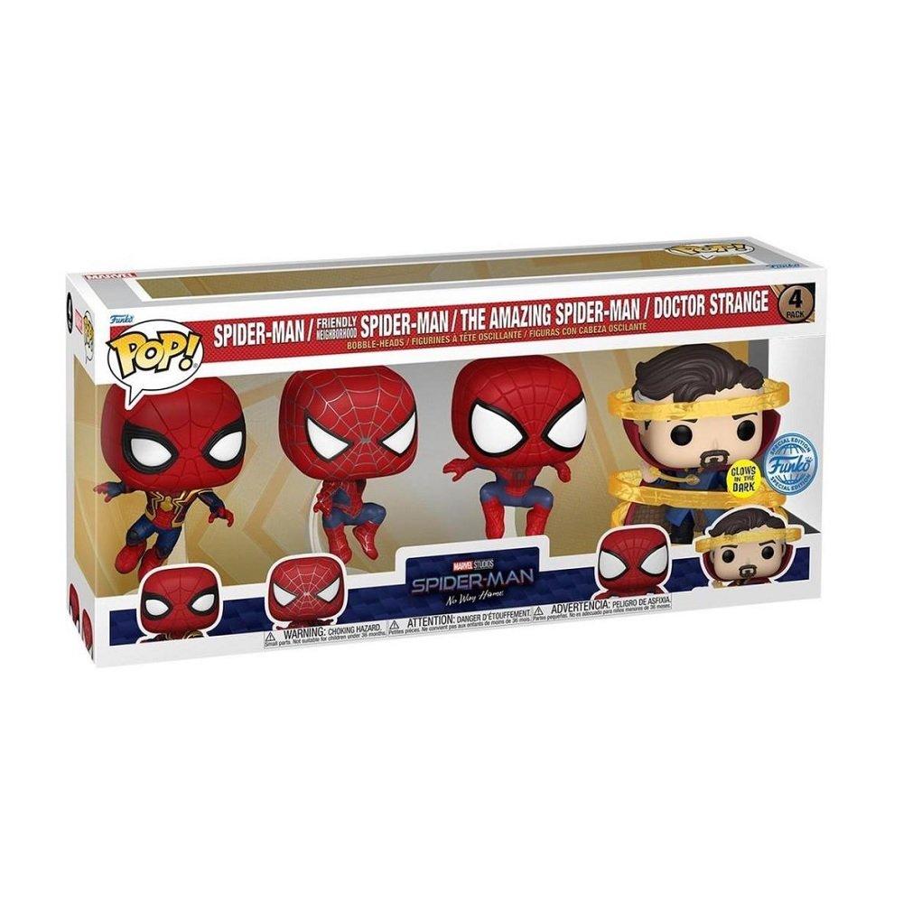 Funko  POP - Pack de 4 - Marvel - Spider-Man - No way Home 